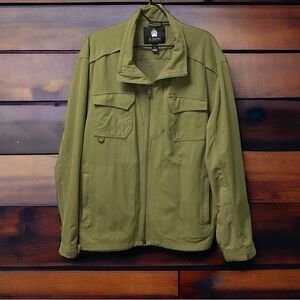 Duluth Trading Co. Alaskan HardGear Mesh Lined Lightweight Zipper Jacket!